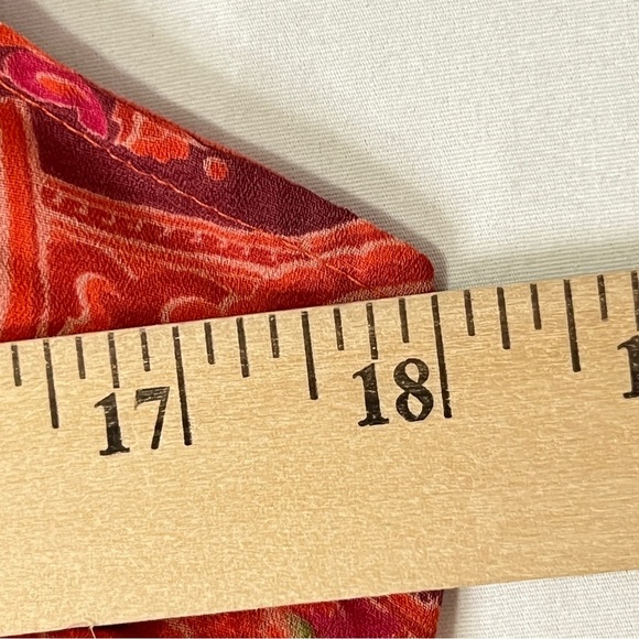 MICHAEL K & COMPANY Vintage Maxi Dress Womens S‎ Pencil Lined Tie Backs Pinks - Picture 7 of 11